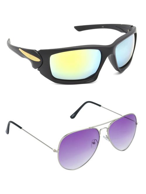 pack of 2 multicolored sunglasses - 18237917 - Very Small Image - 1