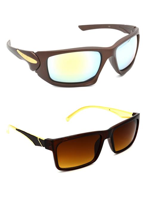 pack of 2 multicolored sunglasses - 18237935 - Very Small Image - 1