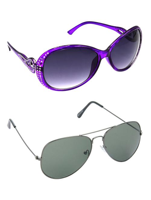 set of 2 multicolored sunglasses - 18238303 - Very Small Image - 1