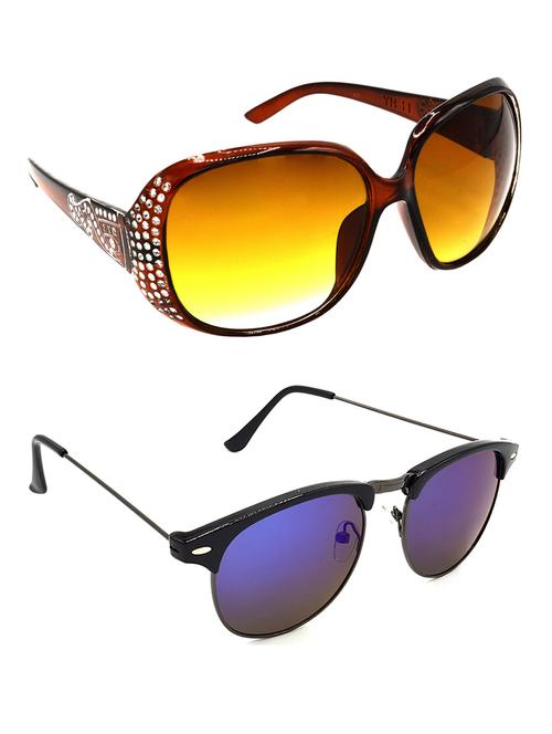 set of 2 multicolored sunglasses - 18238326 - Very Small Image - 1