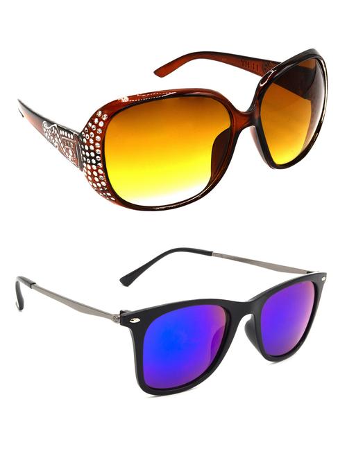 set of 2 multicolored sunglasses - 18238330 - Very Small Image - 1