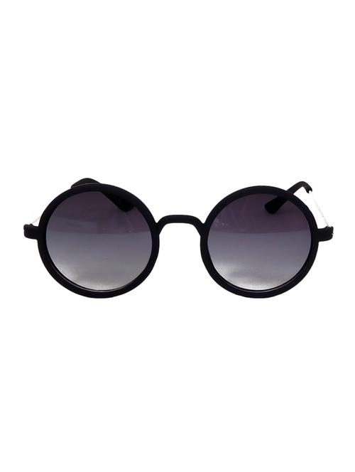 hrinkar men women boys & girls round & sunglasses silver frame, grey lens (medium) - 18239054 - Very Small Image - 1
