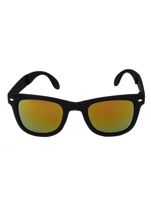 hrinkar men women boys & girls wayfarer & sunglasses black frame, pink lens (medium) - 18239059 - Very Small Image - 1
