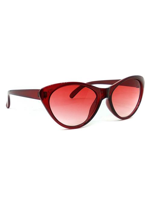 hrinkar men women boys & girls over-sized & sunglasses red frame, grey lens (medium) - 18239082 - Very Small Image - 1