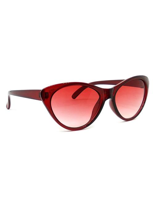 hrinkar men women boys & girls cat-eye & sunglasses red frame, red lens (medium) - 18239093 - Very Small Image - 1