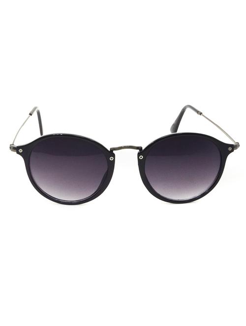 hrinkar men women boys & girls round & sunglasses grey frame, grey lens (medium) - 18239095 - Very Small Image - 1