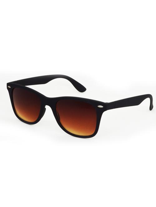 hrinkar men women boys & girls wayfarer & sunglasses black frame, clear lens (medium) - 18239103 - Very Small Image - 1