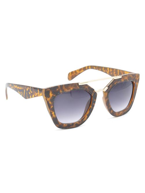 hrinkar men women boys & girls rectangular & sunglasses golden frame, clear lens (medium) - 18239173 - Very Small Image - 1