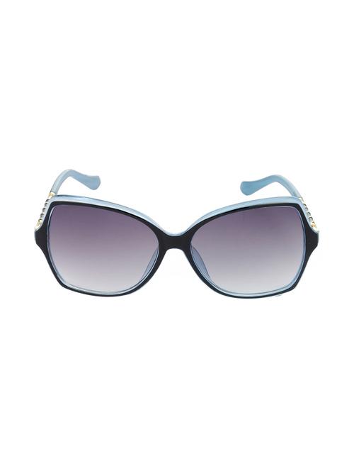 hrinkar men women boys & girls rectangular & sunglasses blue frame, grey lens (medium) - 18239483 - Very Small Image - 1