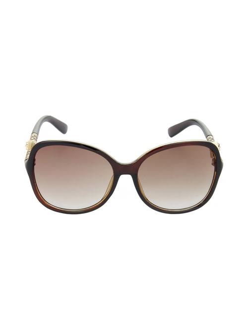 hrinkar men women boys & girls over-sized & sunglasses brown frame, brown lens (medium) - 18239593 - Very Small Image - 1