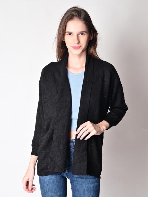 long sleeved solid cardigan - 18239629 - Very Small Image - 1