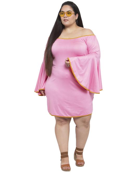 women's bodycon solid dress - 18239707 - Very Small Image - 1