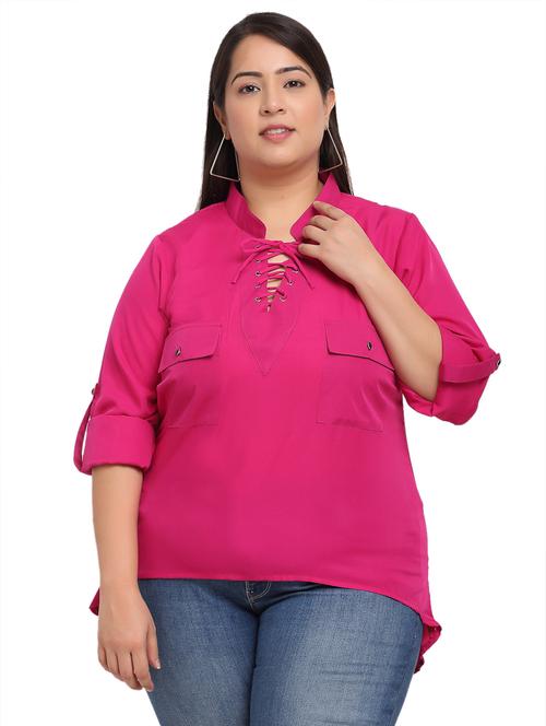 high low solid plus top - 18239832 - Very Small Image - 1