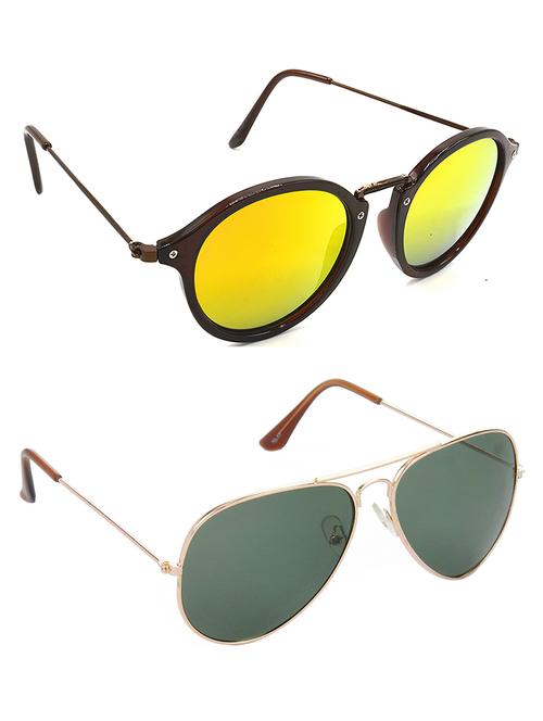 pack of 2 multicolored sunglasses - 18242024 - Very Small Image - 1