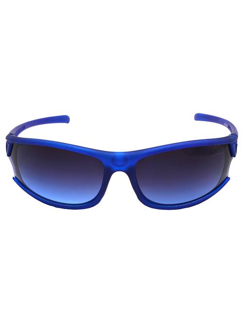 hrinkar men women boys & girls sports & sunglasses blue frame, blue lens (medium) - 18242247 - Very Small Image - 1