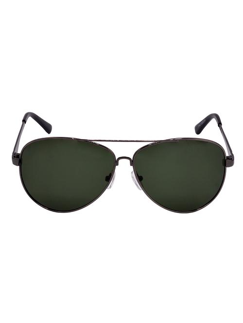 hrinkar men women boys & girls aviator & sunglasses grey frame, green lens (medium) - 18242251 - Very Small Image - 1