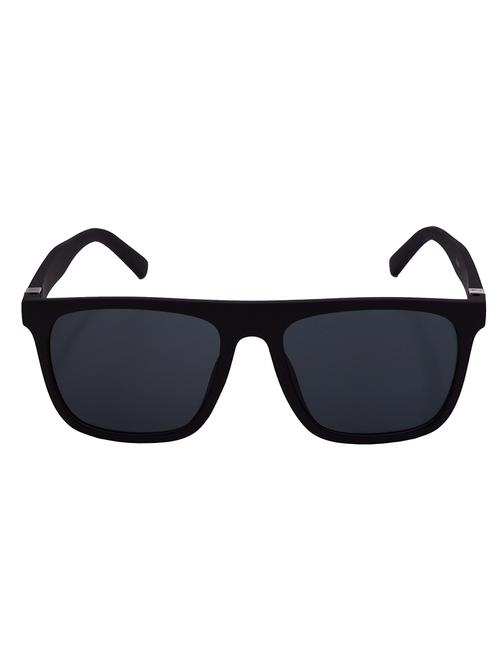 hrinkar men women boys & girls rectangular & sunglasses black frame, black lens (medium) - 18242255 - Very Small Image - 1