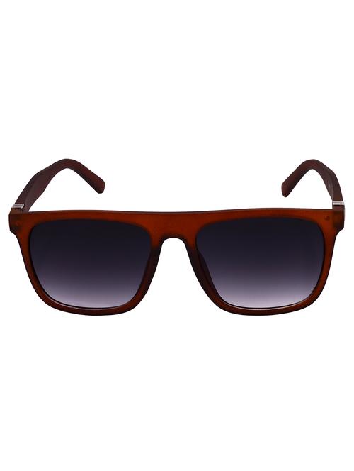 hrinkar men women boys & girls rectangular & sunglasses red frame, grey & clear lens (medium) - 18242259 - Very Small Image - 1