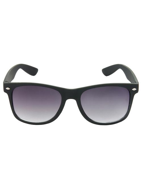 hrinkar men women boys & girls wayfarer & sunglasses black frame, grey lens (medium) - 18242279 - Very Small Image - 1