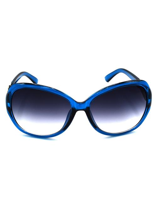 hrinkar men women boys & girls round & sunglasses blue frame, grey lens (medium) - 18242313 - Very Small Image - 1