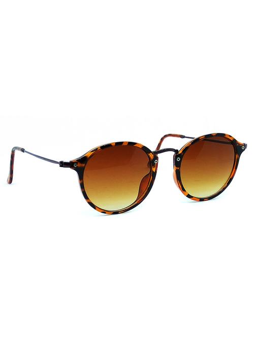 hrinkar men women boys & girls rectangular & sunglasses brown frame, brown lens (medium) - 18242343 - Very Small Image - 1