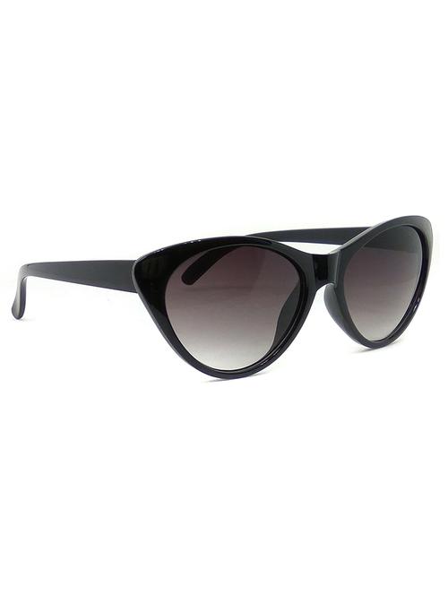 hrinkar men women boys & girls cat-eye & sunglasses black frame, grey lens (medium) - 18242358 - Very Small Image - 1