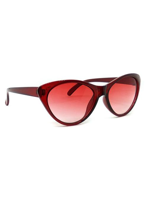 hrinkar men women boys & girls cat-eye & sunglasses red frame, red lens (medium) - 18242361 - Very Small Image - 1