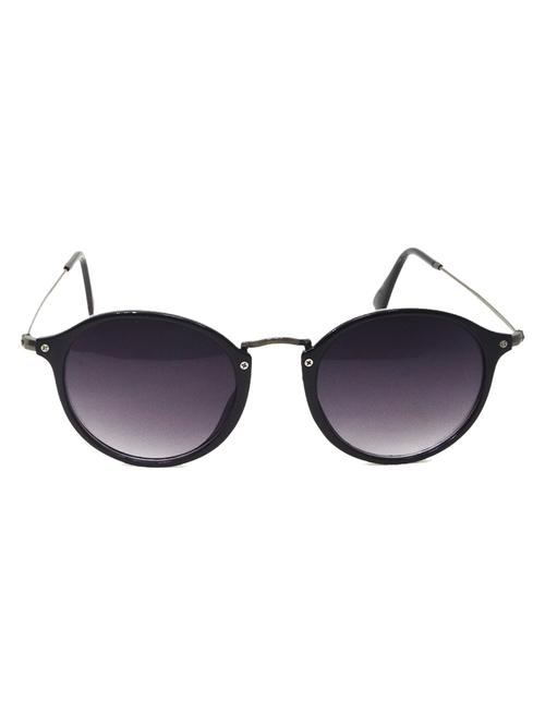 hrinkar men women boys & girls round & sunglasses grey frame, grey lens (medium) - 18242363 - Very Small Image - 1