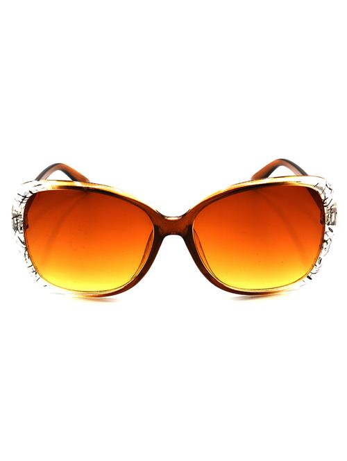 hrinkar men women boys & girls round & sunglasses brown frame, brown lens (medium) - 18242389 - Very Small Image - 1