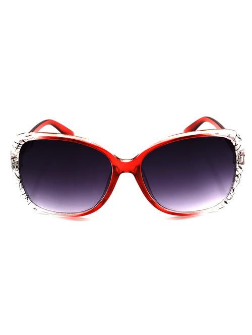hrinkar men women boys & girls round & sunglasses red frame, grey lens (medium) - 18242393 - Very Small Image - 1