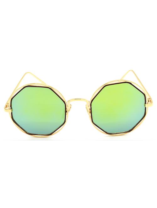 hrinkar men women boys & girls round & sunglasses multicolor frame, multicolor lens (medium) - 18242455 - Very Small Image - 1