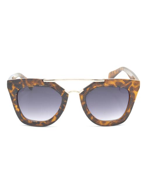 hrinkar men women boys & girls rectangular & sunglasses golden frame, clear lens (medium) - 18242473 - Very Small Image - 1