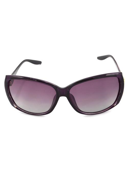 hrinkar men women boys & girls rectangular & sunglasses violet frame, pink lens (medium) - 18242532 - Very Small Image - 1