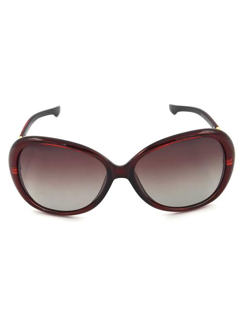 hrinkar men women boys & girls rectangular & sunglasses red frame, pink lens (medium) - 18242557 - Very Small Image - 1