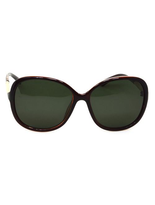 hrinkar men women boys & girls oval & sunglasses multicolor frame, green lens (medium) - 18242598 - Very Small Image - 1