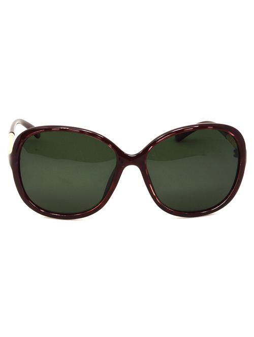 hrinkar men women boys & girls oval & sunglasses multicolor frame, green lens (medium) - 18242599 - Very Small Image - 1
