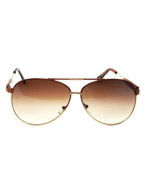 hrinkar men women boys & girls aviator & sunglasses multicolor frame, brown lens (medium) - 18242606 - Very Small Image - 1