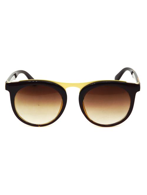 hrinkar men women boys & girls wayfarer & sunglasses multicolor frame, brown lens (medium) - 18242612 - Very Small Image - 1