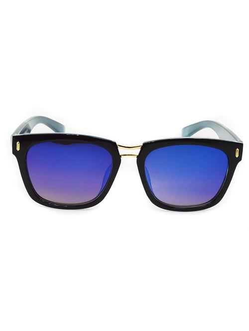 hrinkar men women boys & girls wayfarer & sunglasses multicolor frame, blue lens (medium) - 18242623 - Very Small Image - 1