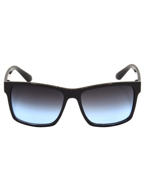 hrinkar men women boys & girls rectangular & sunglasses blue frame, blue lens (medium) - 18242639 - Very Small Image - 1