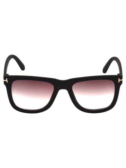 hrinkar men women boys & girls wayfarer & sunglasses black frame, violet lens (medium) - 18242644 - Very Small Image - 1