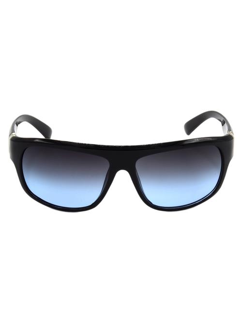 hrinkar men women boys & girls wayfarer & sunglasses black frame, blue lens (medium) - 18242651 - Very Small Image - 1