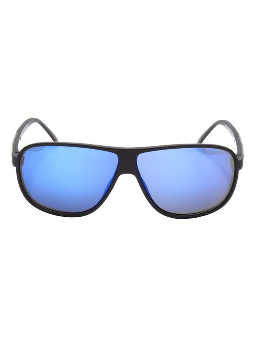 hrinkar men women boys & girls wayfarer & sunglasses black frame, blue lens (medium) - 18242659 - Very Small Image - 1