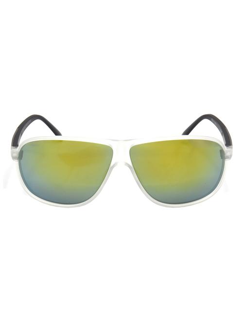 hrinkar men women boys & girls rectangular & sunglasses white frame, multicolor lens (medium) - 18242663 - Very Small Image - 1