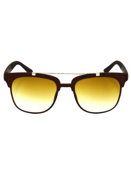 hrinkar men women boys & girls wayfarer & sunglasses brown frame, multicolor lens (medium) - 18242678 - Very Small Image - 1
