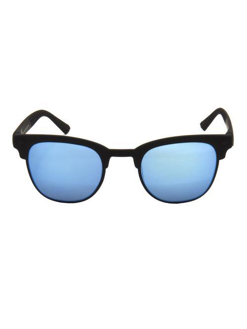 hrinkar men women boys & girls rectangle & sunglasses blue frame, blue lens (medium) - 18242710 - Very Small Image - 1