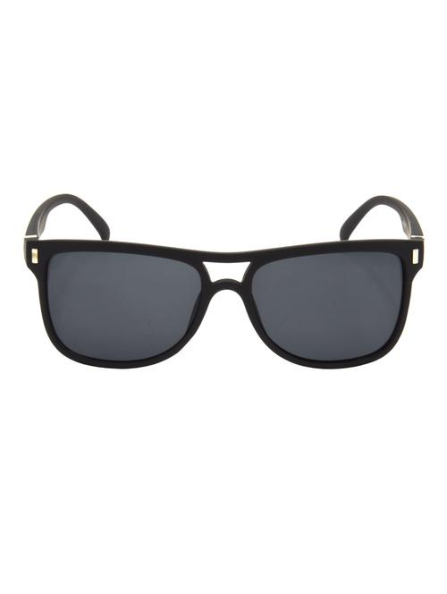 hrinkar men women boys & girls wayfarer & sunglasses black frame, grey lens (medium) - 18242719 - Very Small Image - 1