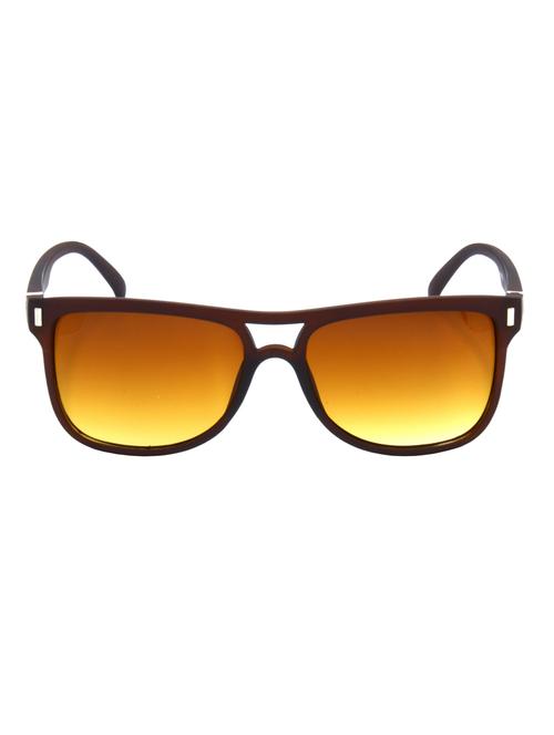 hrinkar men women boys & girls wayfarer & sunglasses brown frame, brown lens (medium) - 18242725 - Very Small Image - 1