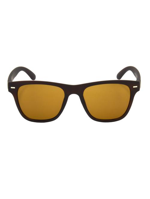 hrinkar men women boys & girls wayfarer & sunglasses brown frame, brown lens (medium) - 18242731 - Very Small Image - 1