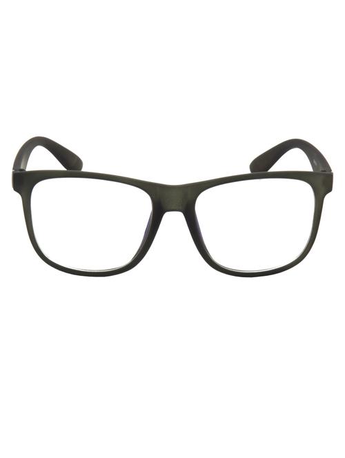 hrinkar men women boys & girls wayfarer & sunglasses black frame, transparent lens (medium) - 18242769 - Very Small Image - 1